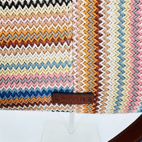 FOSSIL Jolie Crossbody Cotton Woven Canvas Multicolor 2 Straps Summer ZB1736875 - Picture 3 of 10